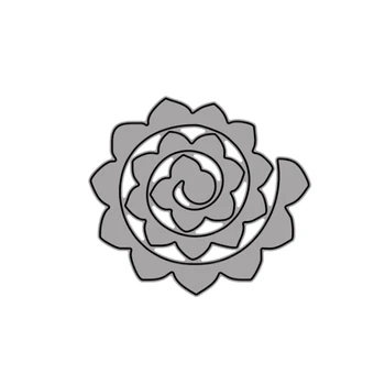 GG0430 Višeslojni Cvijet Metalnih Reznih Marke Cvijeće, Cvjetni Marke Za DIY Scrapbooking Izrada Kartice Papir Obrta 2021 Novi