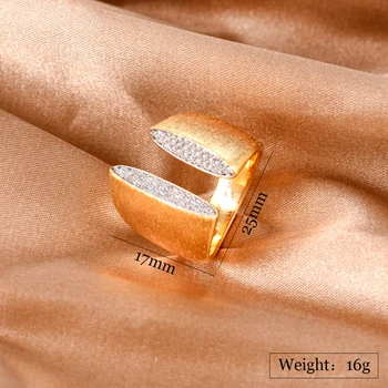 Soramoore Luksuzni Veličanstveni Prsten originalni dizajn Za Žene Vjenčanje S Кубическим Цирконием Angažman Dubai Naija Vjenčani Prsten Na Prst 2021