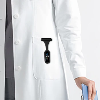 2022 Novi Remen za Liječnika i medicinske Sestre za Xiaomi Mi Band 6 5 4 3 Silikonska Broš Torbica-Držač za Mi Band6 5 4 3 Pribor za pametne narukvice