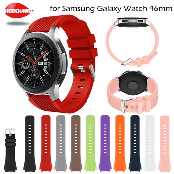 Remen za sat Samsung Galaxy Watch 46 mm Silikon remen 22 mm smart-remen za sat Samsung za Gear S3 Classic/S3 Frontier Replacemet