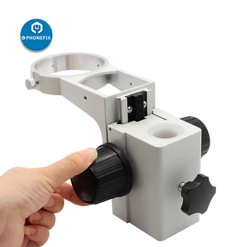 76 mm trinokularnih Držač Glave Kružnom nosač za Stalak Podesiv Stereo Zoom Mikroskopa Težak Fokusiranje Držač za Ruke