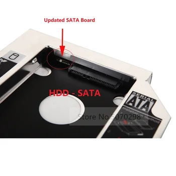 SATA 12,7 mm 2. Drugi HDD SSD Tvrdi Disk Optički ležište Caddy Okvir Telo Adapter za Acer Aspire 5241 5332 5732 DS-8A4SH