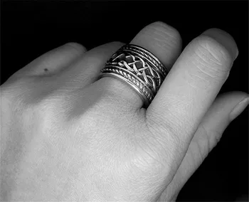 ZORCVENS Klasicni Punk Prsten Za Muškarce Novo Prijem Modni Nakit Pribor od Nehrđajućeg Čelika Lijevanje Muški Prsten Prst Prsten