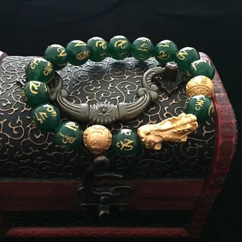 7A razinu Čistog bakra Pixiu Feng Shui Poklon Narukvica za muškarce i žene Bogatstvo Ručni rad je dobar Sretan narukvica Amulet Nakit