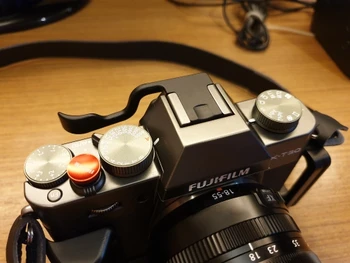 Metalni bljeskalicu s накатанной glave s накатанной glavom kamere Fuji Fujifilm XT-10 X-T10 XT20 XT-20 XT3 x-t3 XT2 X-T1 X T2 XT30 X-T30