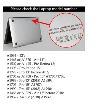 Blaga Tanak Mat za Apple Air 13,6 Inčni Torbica M2 2022 Sjajna za Macbook Air 13 Torbica M1 2020 Sjajna Prozirna A2681 A2337 2018 2019