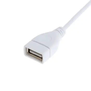 USB kabel Nov 28 cm USB 2.0 A za muškarce i Žene Produžni kabel Produžni kabel Bijeli Kabel i Kabel za uključivanje Isključivanje