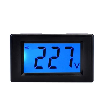Mali LCD Zaslon Ac Digitalni Elektronski Ampermetar Voltmetar Digitalni Prikaz AC100A AC50A Trenutni Alat Alat