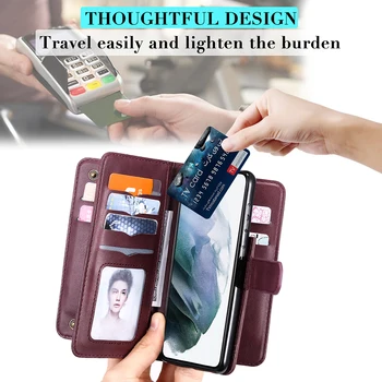 Torbica-novčanik za Samsung Galaxy Note 20 Ultra Note10 Pro M31S M31 A51 A52 A71 A72 A10 A10E A11 A12 A21S s 10 Pretincima za kartice
