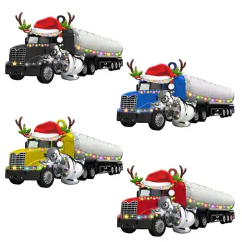 2023 Božićno Drvce Privjesak Kamion Pad Ukras Nove Godine Svečanim Potrepštine Za Zabave I Uređenje Prostorija Božićni Poklon