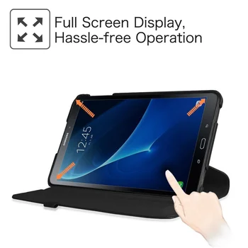 Torbica za Samsung Galaxy Tab, A 10,1 Torbica 360 Rotirajući torbica-držač za Galaxy Tab A6 10,1 inča 2016 SM-T580 T585 T587 Sjedalo za tablete