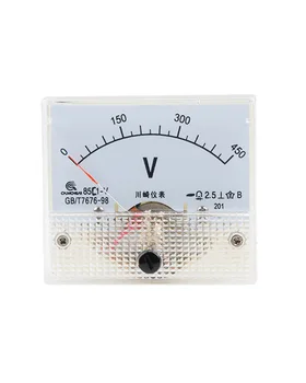 85C1-V pokazivač dc ampermetar 10 15 20 30 75 200 250 300 400 U 85C1 serije analogni ampermetar 64*56 mm veličina