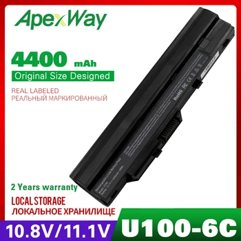Apexway Crna Baterija za laptop MSI U100W-085NL U100X Wind MS-N011 Wind U100 U100X U90 U90X BTY-S11 BTY-S12 TX2-RTL8187SE