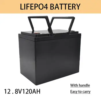 2022 12,8 U 120AH lifepo4 baterija s 100A BMS 12 U 120Ah baterija za kolica UPS inverter kućanskih aparata