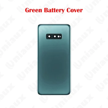 Zamjena Stražnjeg Stakla Za Samsung Galaxy S10e SM-G970 G9700 Bateriju i Stražnji Poklopac Vrata Torbica s Okvirom Kamere Oznaka na Objektiv Logo CE