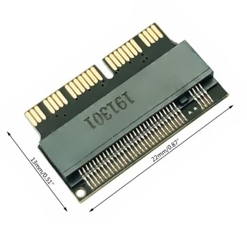 NVMe PCI Express PCIE 2013 na M. 2 SSD Kartica Adaptera za Macbook Air Pro A1398 A1502 A1465 A1466