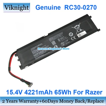 Prirodna RC30-0270 RC300270 Baterija Za Razer Blade 15 Osnovna serija RZ09-01682 RZ09-02705E76 RZ09-02705E76-R3U1 15,4 U 4221 mah 65Wh