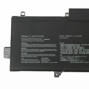 CSMHY Original bateriju C31N1602 Za ASUS Zenbook U3000 U3000U UX330 UX330U UX330UA UX330UA-1A UX330UA-1B UX330UA 0B200-02090000
