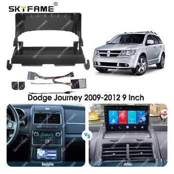 SKYFAME Auto Okvir Fascije Adapter Canbus Box Dekoder Za Dodge Journey 2009-2012 Android Radio Kontrolna Ploča Komplet