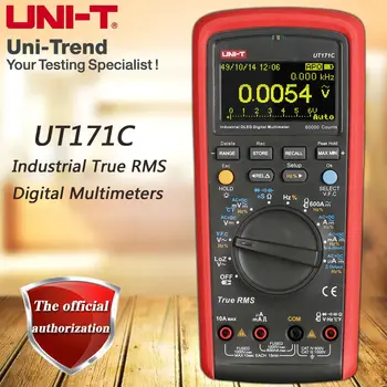 Industrijski среднеквадратичный digitalni multimetar (dmm) UNIT UT171C /OLED zaslon /Ulaz s niskim otporom LoZ /Mjerenje frekvencije VFC /USB /Bluetooth