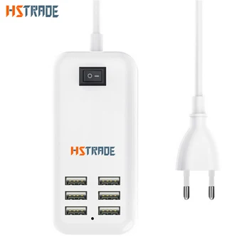 HSTRADE EU plug 4-портовое многостенное USB punjač 15 W 3A ac adapter za napajanje izmjenične struje 1,5 M 6-port mobilni telefon, tablet, iPhone USB punjač