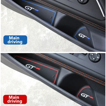 Za Peugeot 3008 GT 2016-2020 2021 2022 2023 Gume Auto Utor Mat Đonovi Šalica Protuklizni Tepih Vrata Utor Mat dodatna Oprema za interijer