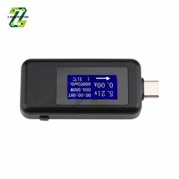 Višenamjenski USB-Tester, Type-c Detektor Punjača Digitalni Voltmetar Ampermetar Mjerač Napona Mobilni Detektor Baterije