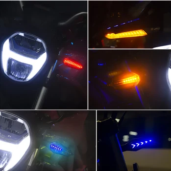 Motocikl LED Pokazivači Smjera Motocikl Индикаторные Žarulje Registarske pločice Мигалка Stražnje Svjetlo za Honda Dax Magna 250 750 Vf750