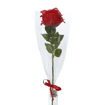 Umjetni Led Svjetiljka Cvijet Šarene Sjajna Ruža Jedinstvene Darove Ukras Za Dom Dnevni Boravak Lažni Cvijeće Dar Za Valentinovo