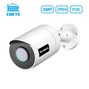 XMEYE 5MP POE IP Kamera N5 Audio video Nadzor video Nadzor Vodootporan IP66 Vanjski IR za Noćni Vid H265 XMG50M ICSEE