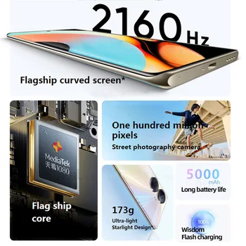 2022 Novi Smartphone realme 10 Pro Plus 128 GB i 256 GB sa rezolucijom od 1080 5G 5000 mah 67 W 108 Mp Trostruka skladište NFC Android 13