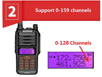 2023 Baofeng UV-9R plus Ažuriranje uv9r 40 km 50 km prijenosni prijenosni radio 10 W Q primopredajnik VHF UHF amaterka radio dugog dometa CB radio stanice