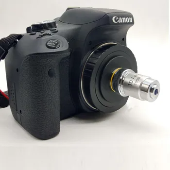 Objektiv Mikroskopa Macroshot Objektiv RMS-adapter M42 sa Nosačem za Canon Nikon DSLR