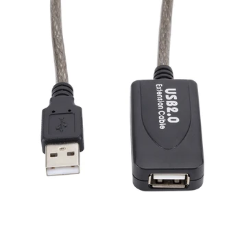 Produžni USB kabel Za Pojačavanje signala 5/10/15/20 m USB 2.0 Produžni Kabel od muškaraca i Žena Aktivni Repeater Produžni Kabel