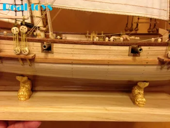 1830 Američka Klasična Baltic Škuna drveni model u mjerilu 1/32 Novi Priključak jedriličarska brod drveni Modeliranje setovi