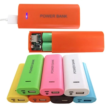 GTF 3,7 U 2x18650 USB Power Bank Punjač Torbica Kutija Za DIY 18650 Bateriju power Bank Izmjenjivi Stražnji Poklopac bez Baterije