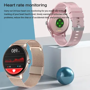 2022 Sportske Pametni Satovi Ženski Muški Pametni Sat Bluetooth Poziv Fitness Tracker Monitor Srčane Vodootporni Pametni Sat S Biranjem