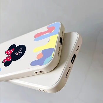 Torbica Za Telefon sa slikom anime Mickey za iPhone 11 13 12 Pro MAX Mini X XS XR SE 2020 8 7 6 6S Plus, Silikonska Torbica za Sladoled, Stražnji Poklopac