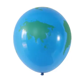 50/100 kom 12 cm Plava Karta Svijeta Lateks Balona Zemlja Tema Svemirski Planet Vjenčanje je Dan Rođenja Dekor Dan planeta Zemlje aparat Za Balone