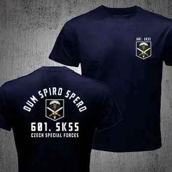 Češki interventnu 601 SKSS Vojska Muška t-shirt u stilu милитари, Kratke Svakodnevne Majice od Pamuka, Veličine S-3XL