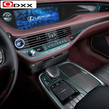 Unutrašnjost Automobila Središnja Konzola Zupčanika Kontrolna Ploča Zaslon Navigacije Zaštitna Folija za Lexus LS LS500 2021 2020 2019 XF50 Pribor