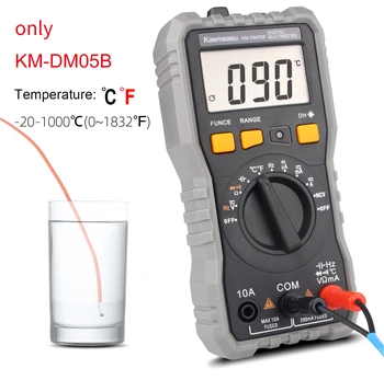KM-DM05A/B/C/D Izravna prodaja tvornice Profesionalni Digitalni Multimetar 6000 Apsolutna True RMS Automatski Raspon Električar Alat NCV tester