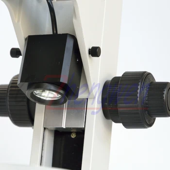 Stalak za desktop mikroskopom FYSCOPE s gornjih i donjih led žaruljama s grubo / fino fokusiranje 76 mm
