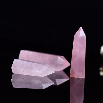 4-7 cm 1 kom. Prirodni kristal Ružičasti kvarc spot mineralni uzorak Čarobni kamen ukras kuće uredski ukras