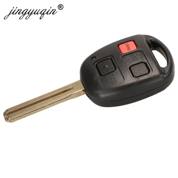 Jingyuqin Daljinski Ključ 3 Tipke 315 Mhz 4D68 čip za Lexus GX470 LX470 2003-2008 HYQ1512V 89070-60801