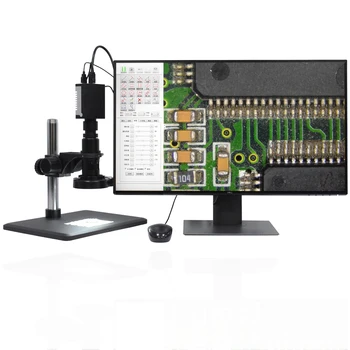 Full HD SONY Senzor 1080P Industrijski E-Video precizni alati Mjerni Mikroskop HDMI-kompatibilnu 180X Servis Lupa