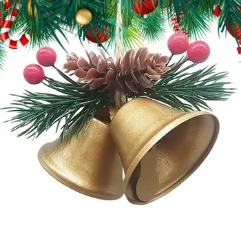 Božićni Zvončić Djed Mraz Jingle Bells Donosi Božićne Ukrase Za Pse I Mačke Kućnog Ljubimca Kućnog Tekstila Vrata