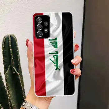 Torbica za telefon sa Nacionalnom zastavom Iraka za Samsung Galaxy a a53 A52 A13 A12 A73 A72 A23 A22 A32 A33 A03S A02S A42 5G A10S A20S Torbica