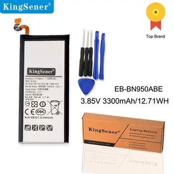 KingSener EB-BN950ABE Baterija Za Samsung GALAXY Note 8 N9500 N950D N9508 N950F N950FD N950J N950N N950U N950W 3300 mah