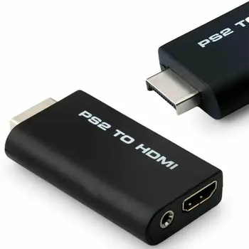 Za PS2 na HDMI je kompatibilan Audio Video Converter Adapter 1080P Sučelje za prijenos Adapter konzola za HD TV Projektor